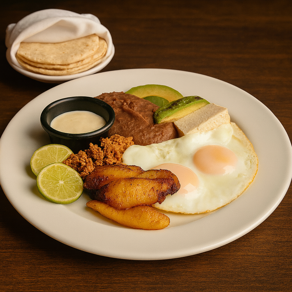 Platano platillo tipico